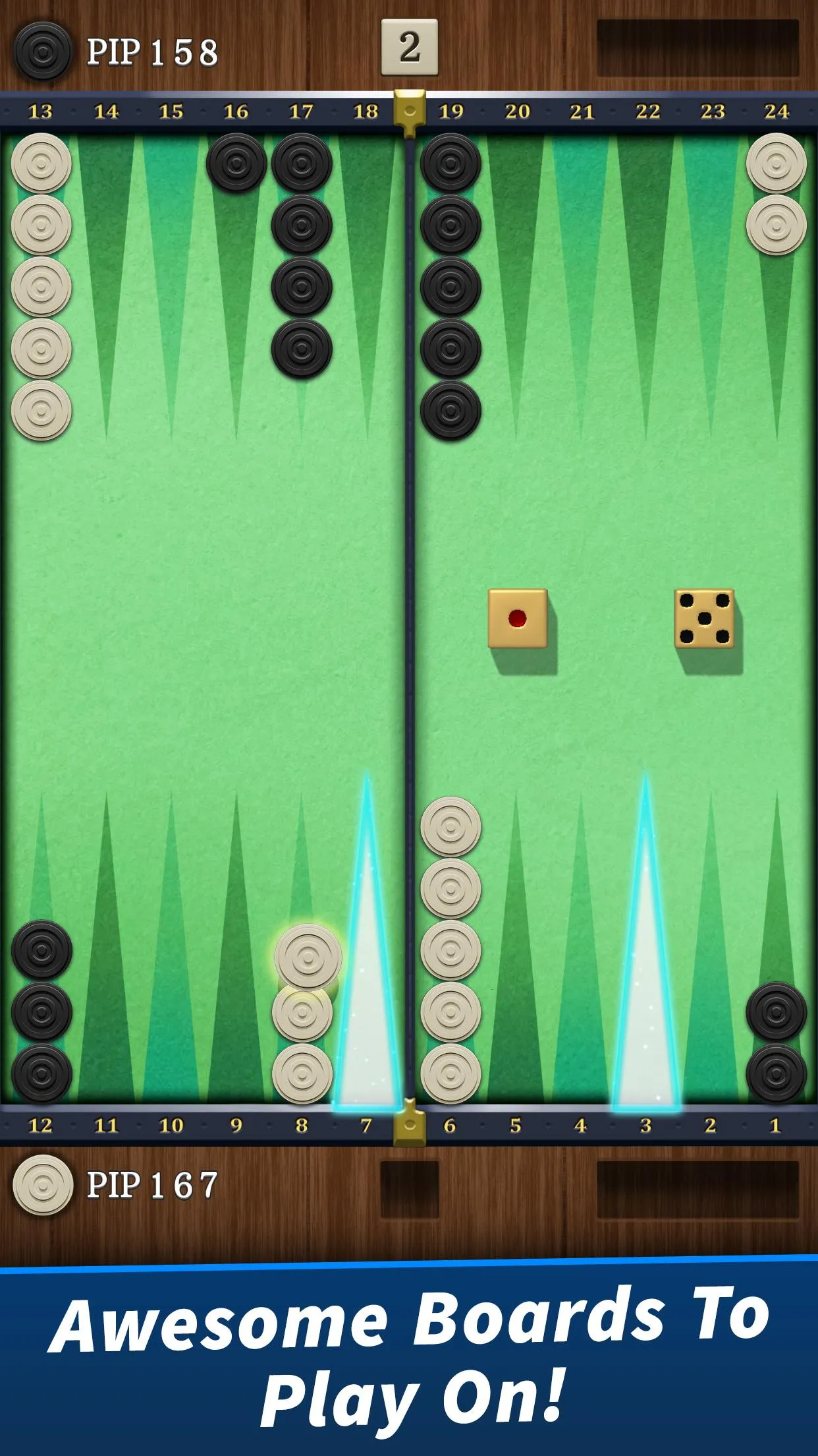 Backgammon Now | Indus Appstore | Screenshot