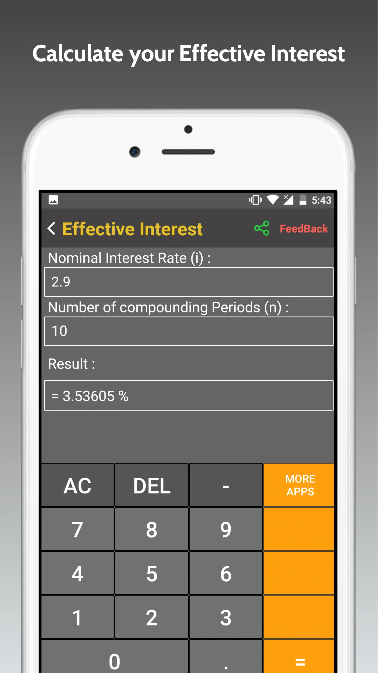 Business Calculator | Indus Appstore | Screenshot