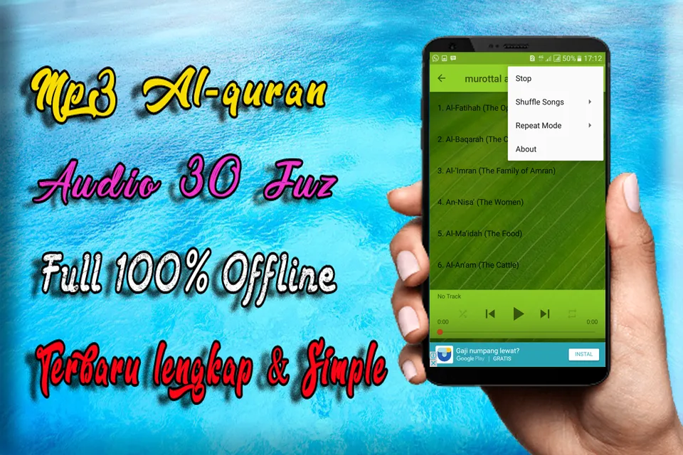 MP3 Al Quran Lengkap 30 Juz | Indus Appstore | Screenshot