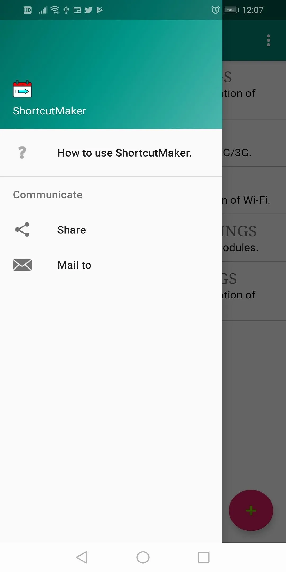 ShortcutMaker:Create shortcut | Indus Appstore | Screenshot