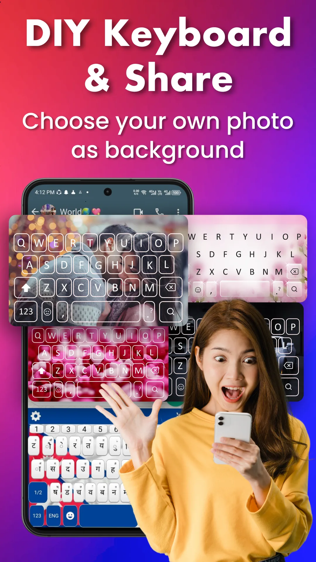 Nepali Keyboard - Voice typing | Indus Appstore | Screenshot