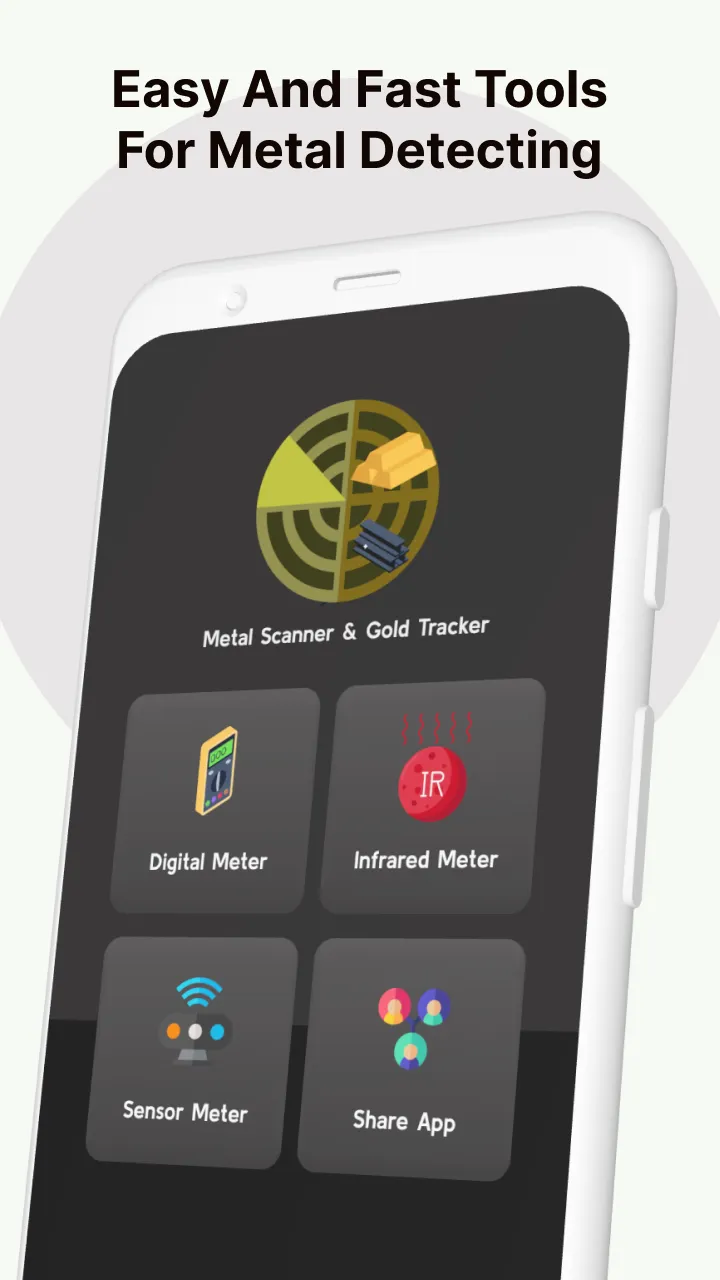 Gold Tracker - Metal Scanner | Indus Appstore | Screenshot