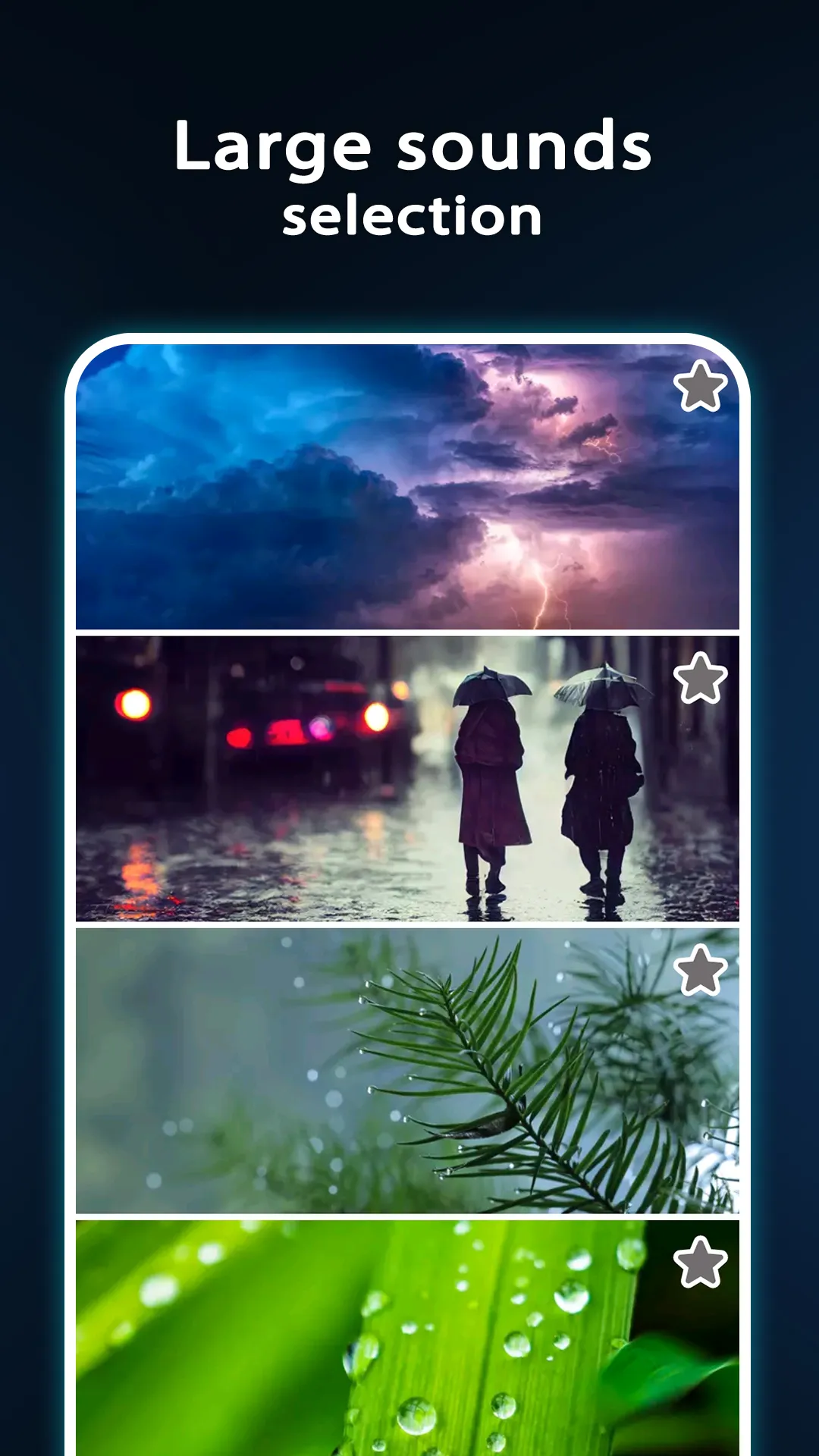 Rain Sounds: Relax and Sleep | Indus Appstore | Screenshot