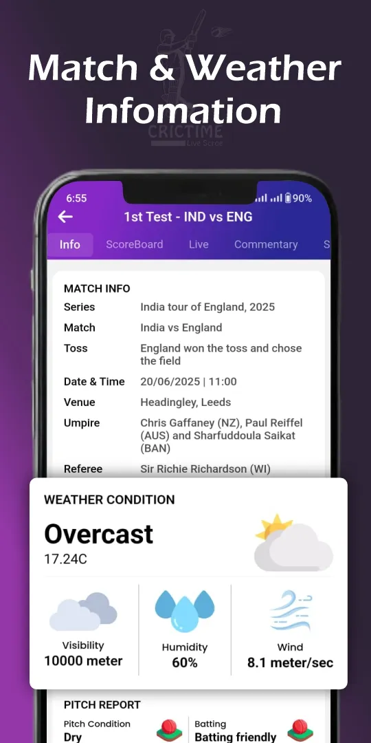 Cricket Live Score : CricTime | Indus Appstore | Screenshot