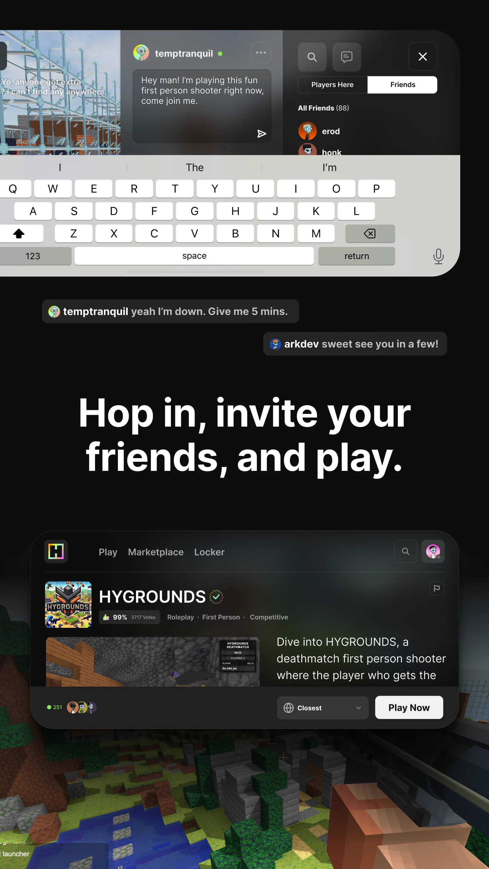 HYTOPIA: Friends & Family Fun | Indus Appstore | Screenshot