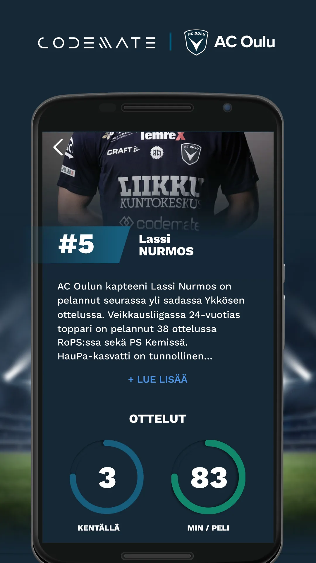 AC Oulu | Indus Appstore | Screenshot