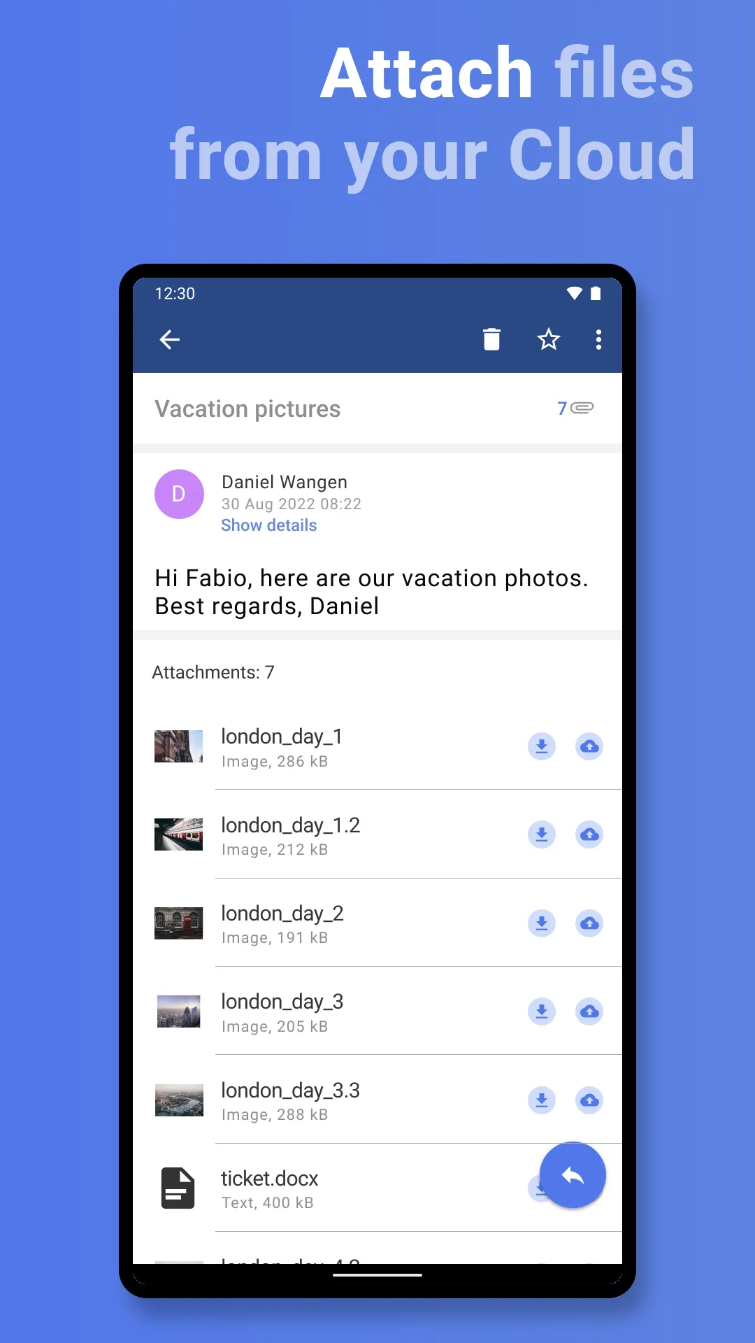 mail.com: Email app & Cloud | Indus Appstore | Screenshot
