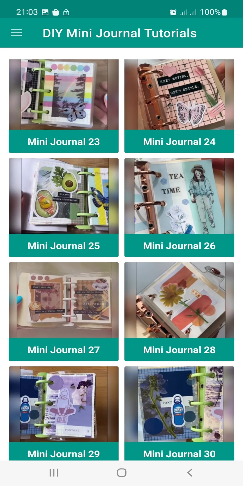 DIY Mini Journals Tutorial | Indus Appstore | Screenshot