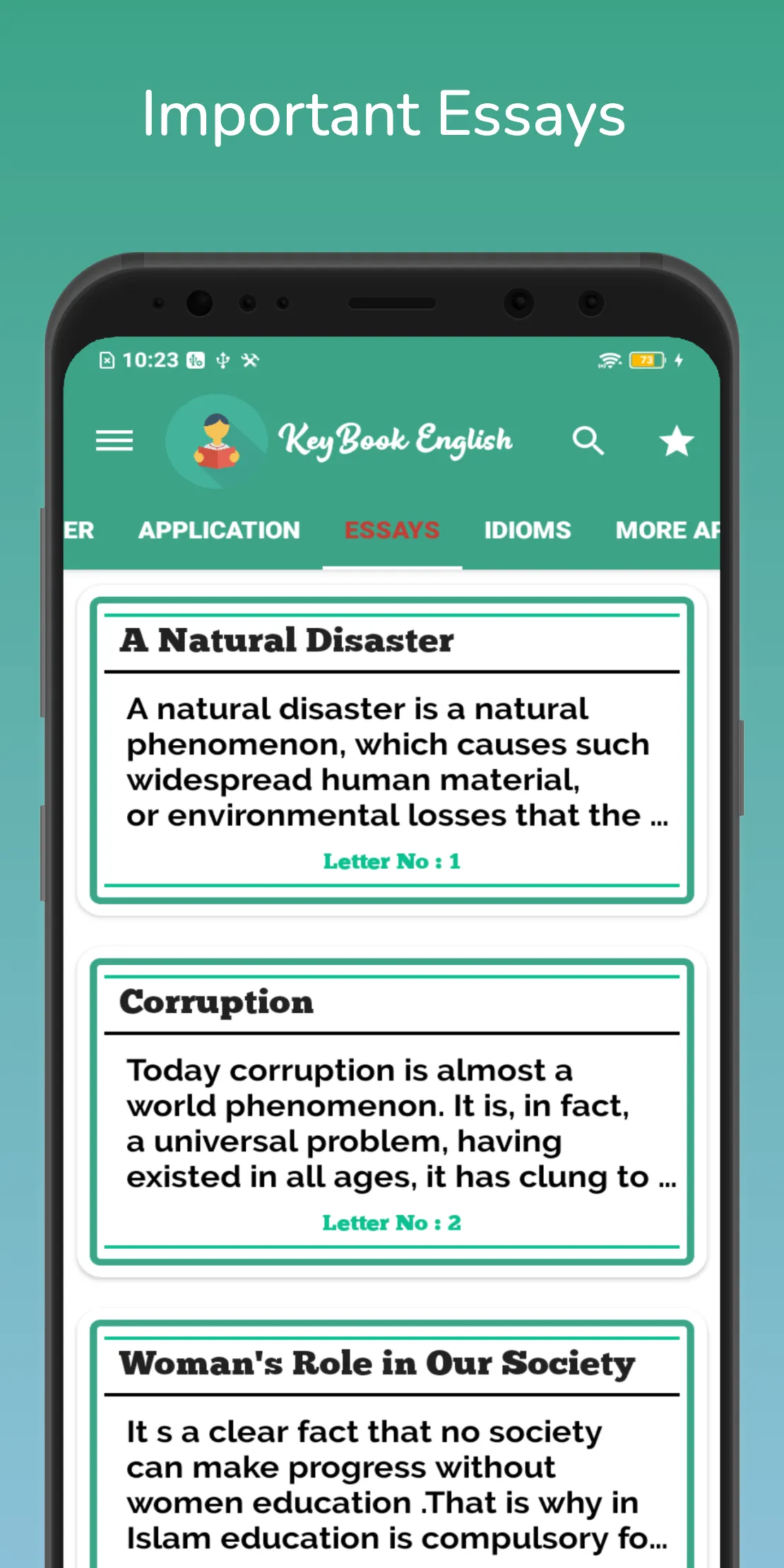 KeyBook English Class 11 STB | Indus Appstore | Screenshot