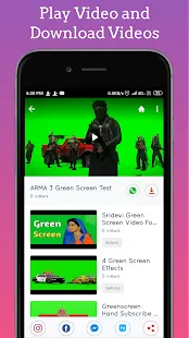 Green Screen Effect Videos - Green Screen Videos | Indus Appstore | Screenshot