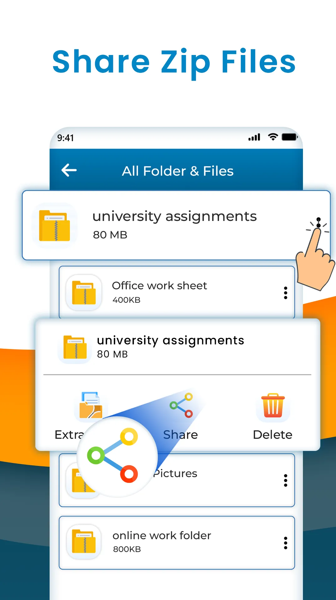 Zip File Reader: Extract RAR | Indus Appstore | Screenshot