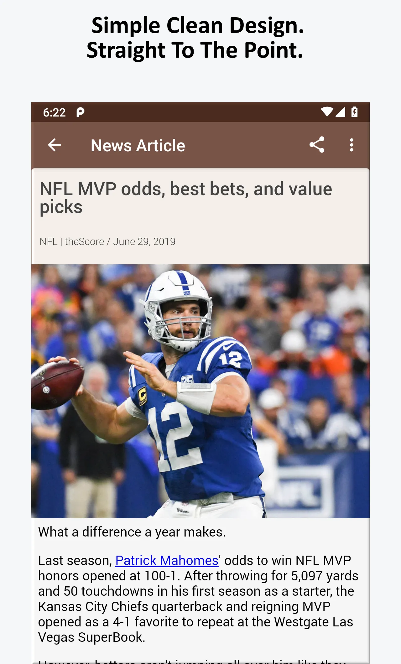 Gridiron Football News | Indus Appstore | Screenshot