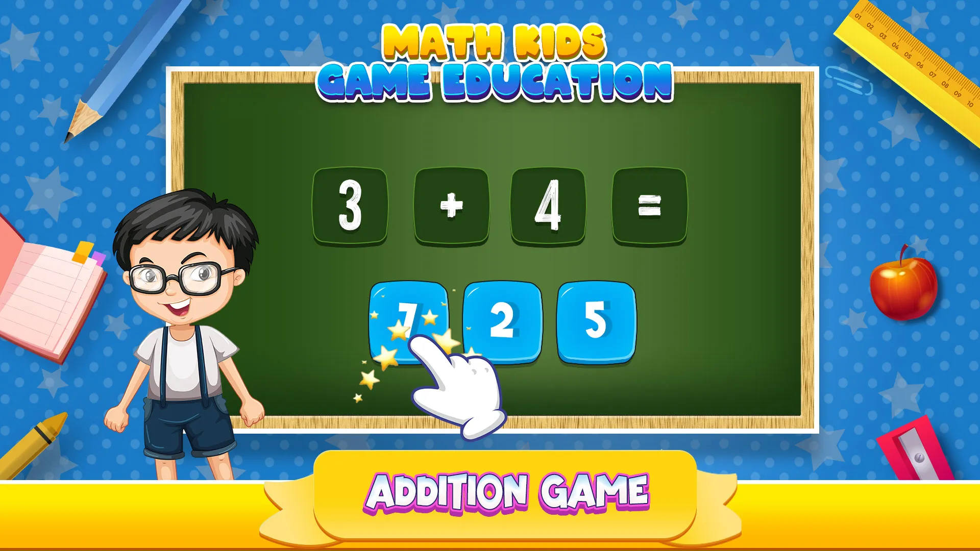 Math Game Kid Education school | Indus Appstore | Screenshot