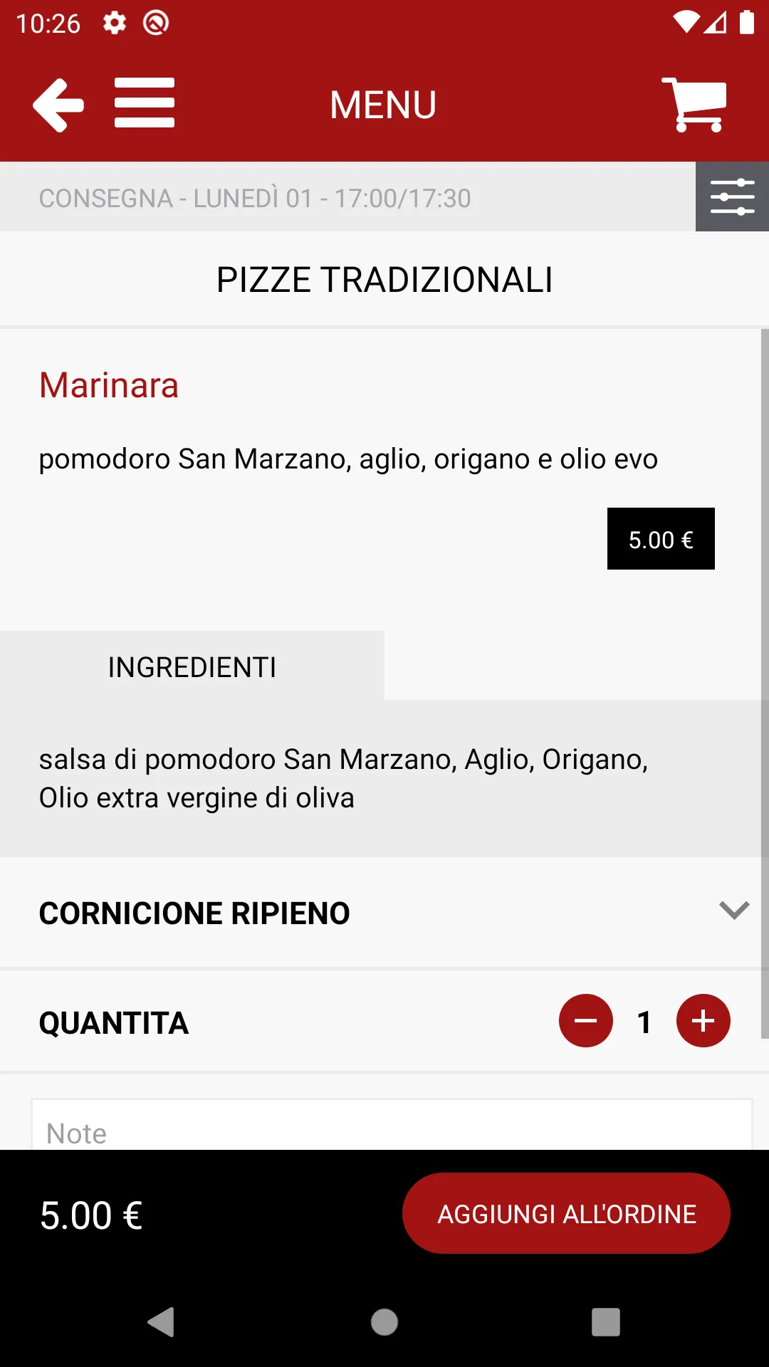 Pizzeria Gennarì | Indus Appstore | Screenshot