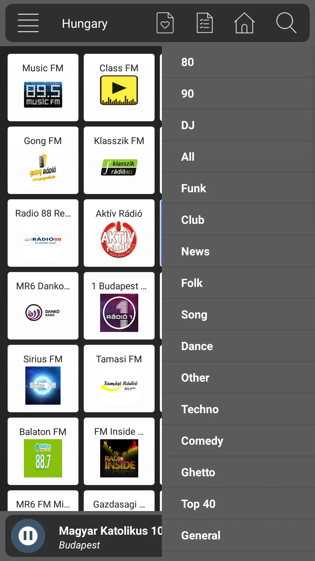 Hungary Radio online - Am Fm | Indus Appstore | Screenshot