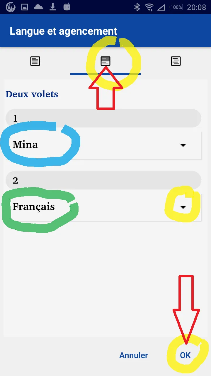 Mina avec français English | Indus Appstore | Screenshot