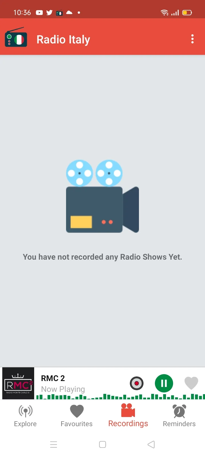 Radio Italy - Record Stream FM | Indus Appstore | Screenshot