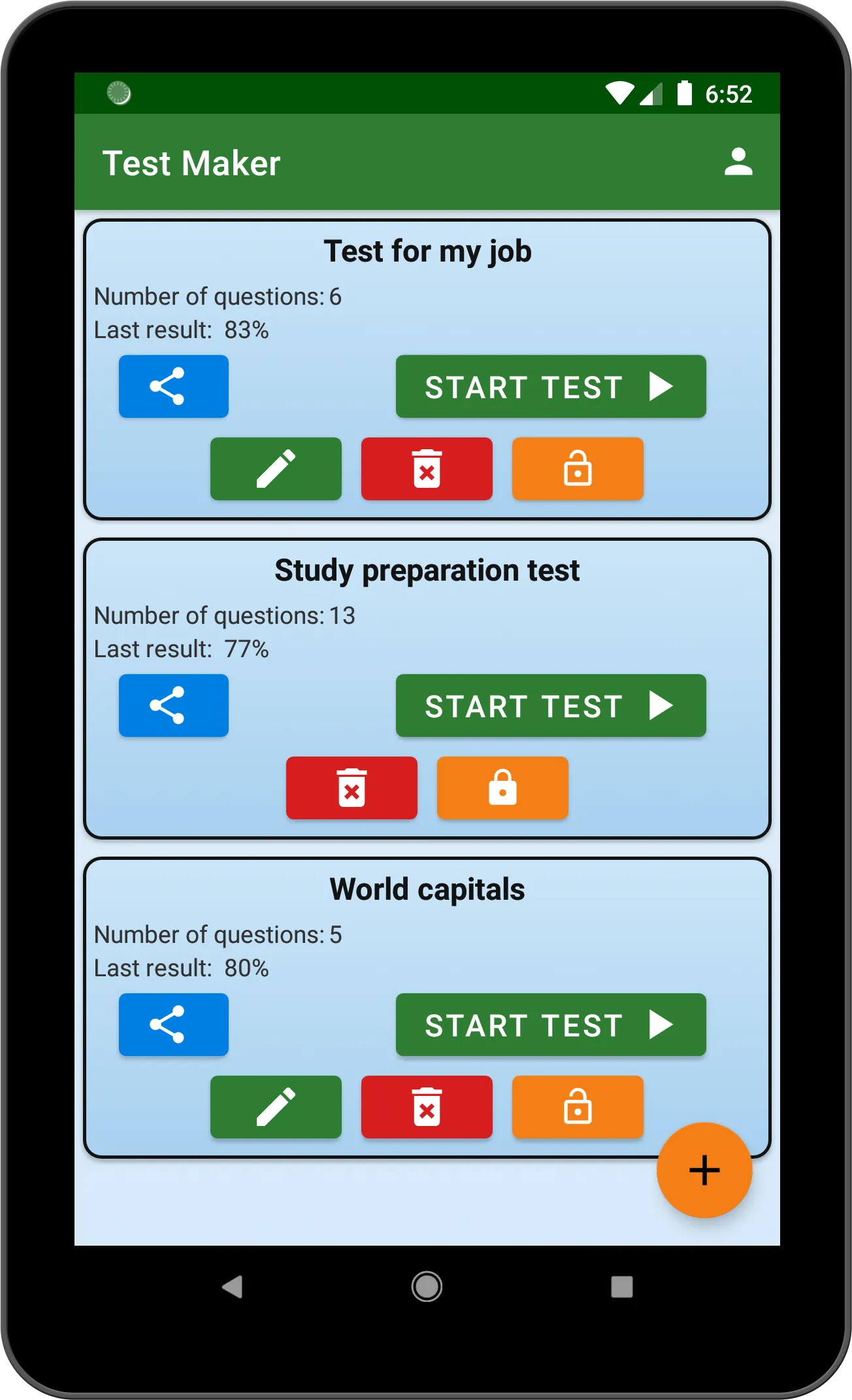 Test Maker: create test | Indus Appstore | Screenshot