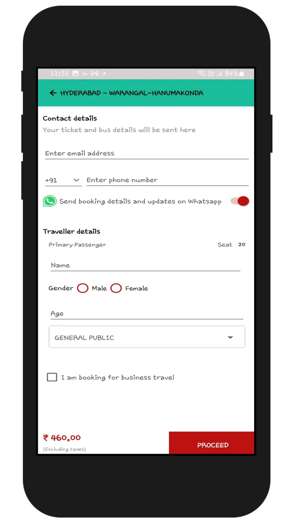 TGSRTC Official Online Booking | Indus Appstore | Screenshot