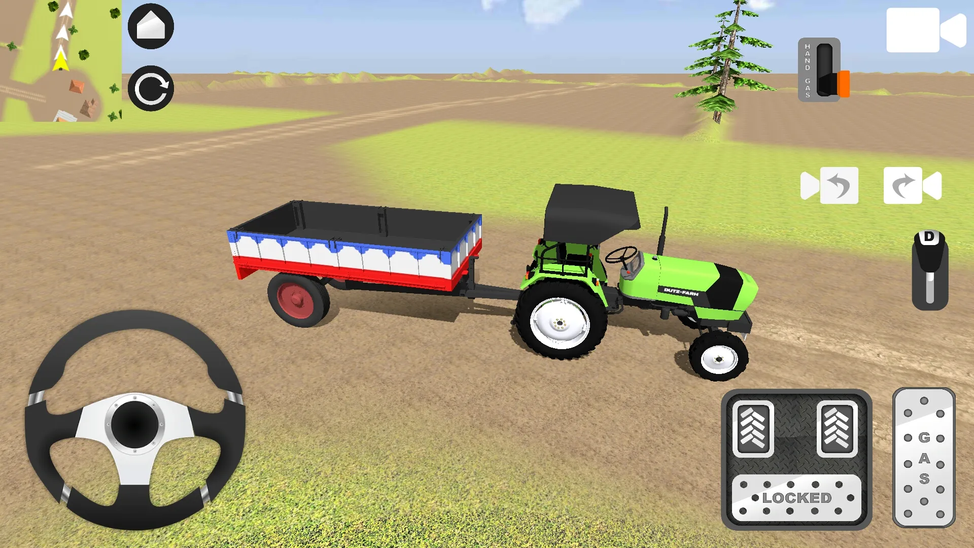 Indian Tractor Simulator Lite | Indus Appstore | Screenshot