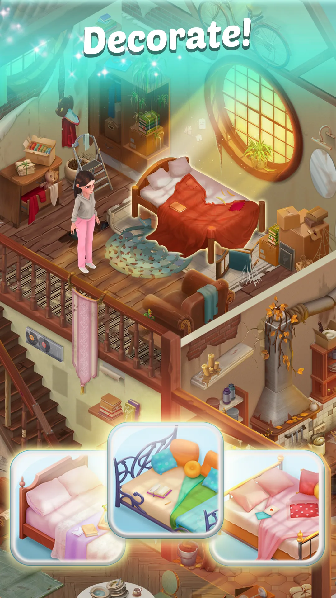 Family Town: Match-3 Makeover | Indus Appstore | Screenshot
