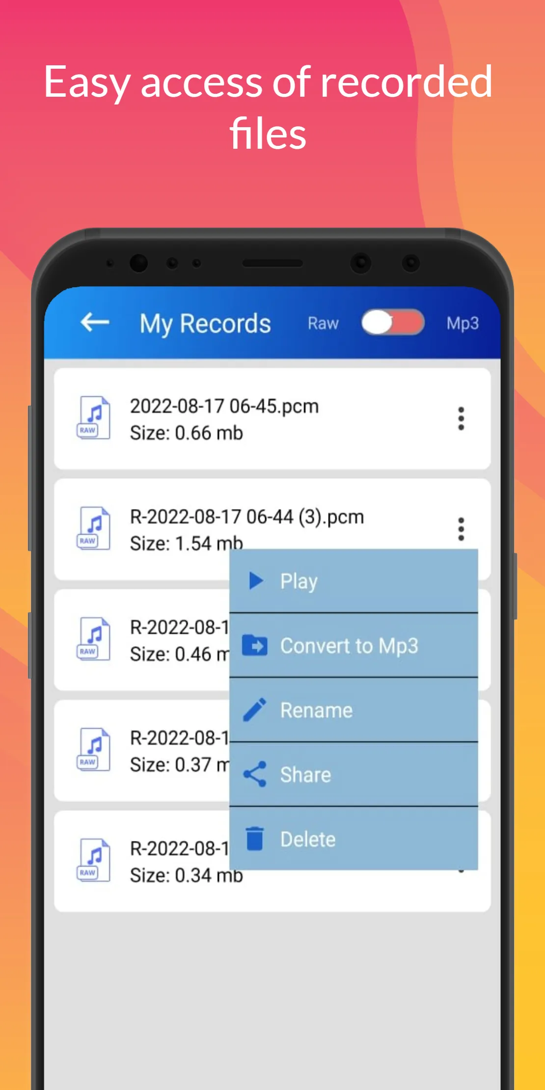 Internal Audio Recorder | Indus Appstore | Screenshot