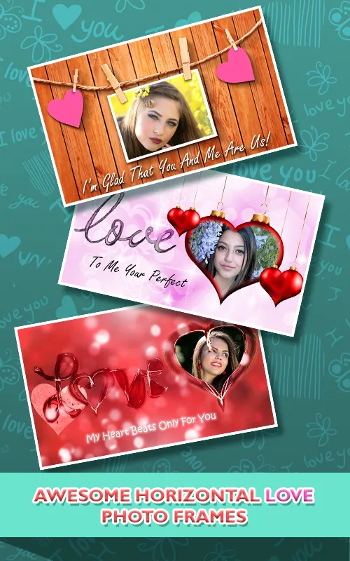 Love Photo frames Collage | Indus Appstore | Screenshot