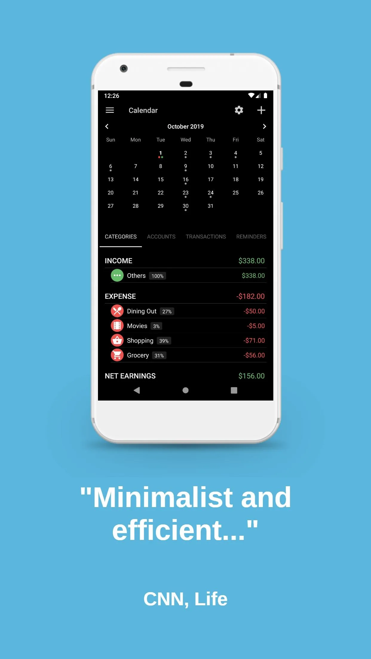 Bluecoins Finance & Budget | Indus Appstore | Screenshot