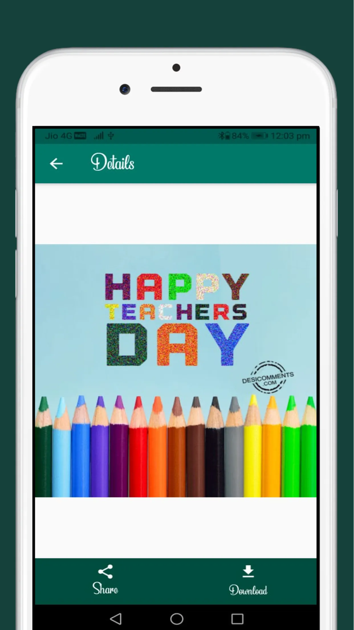 Teachers Day Wishes | Indus Appstore | Screenshot