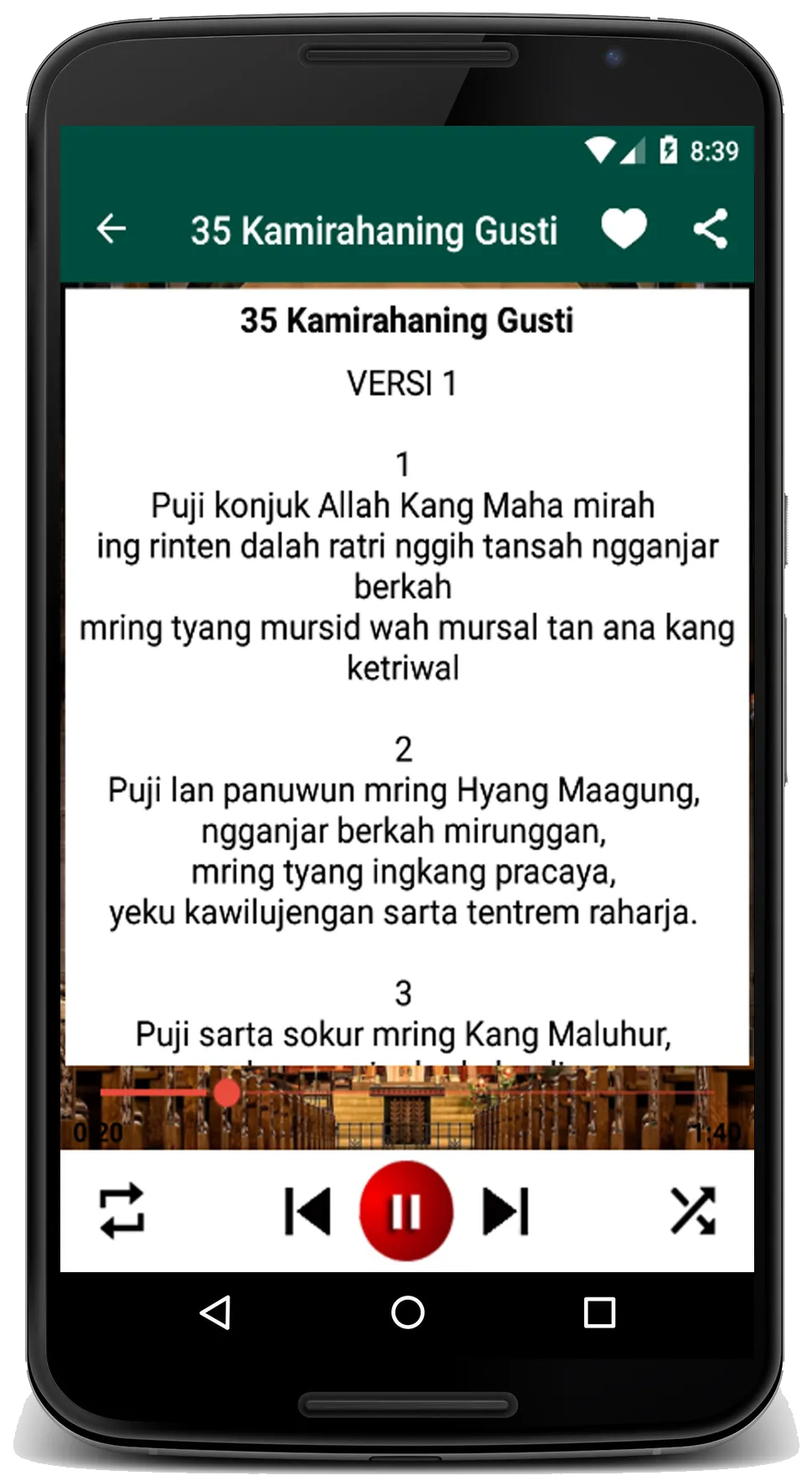 KPKA ~ Kidung Pasamuan Kristen | Indus Appstore | Screenshot