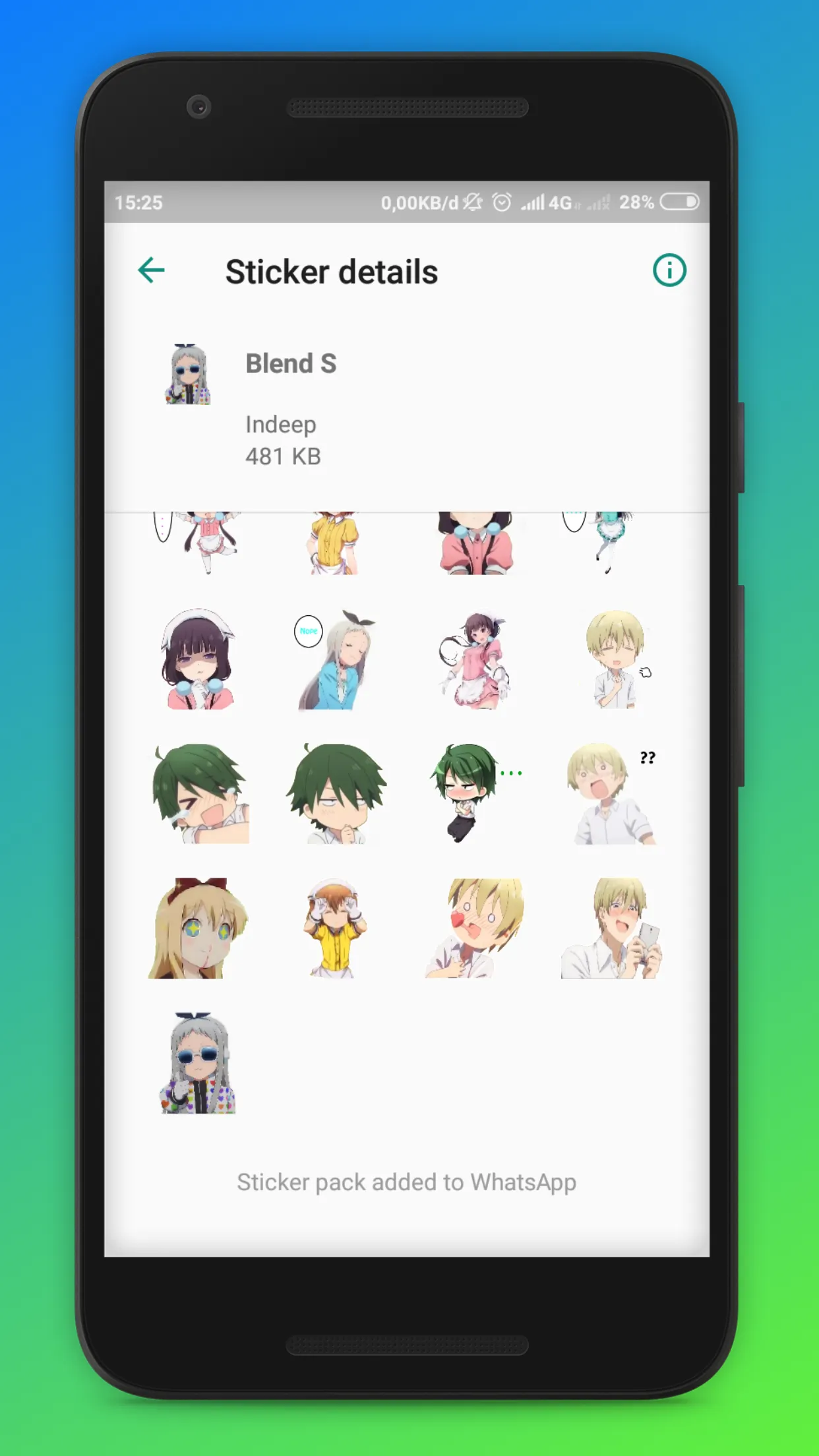 Cute Anime  wastickers | Indus Appstore | Screenshot