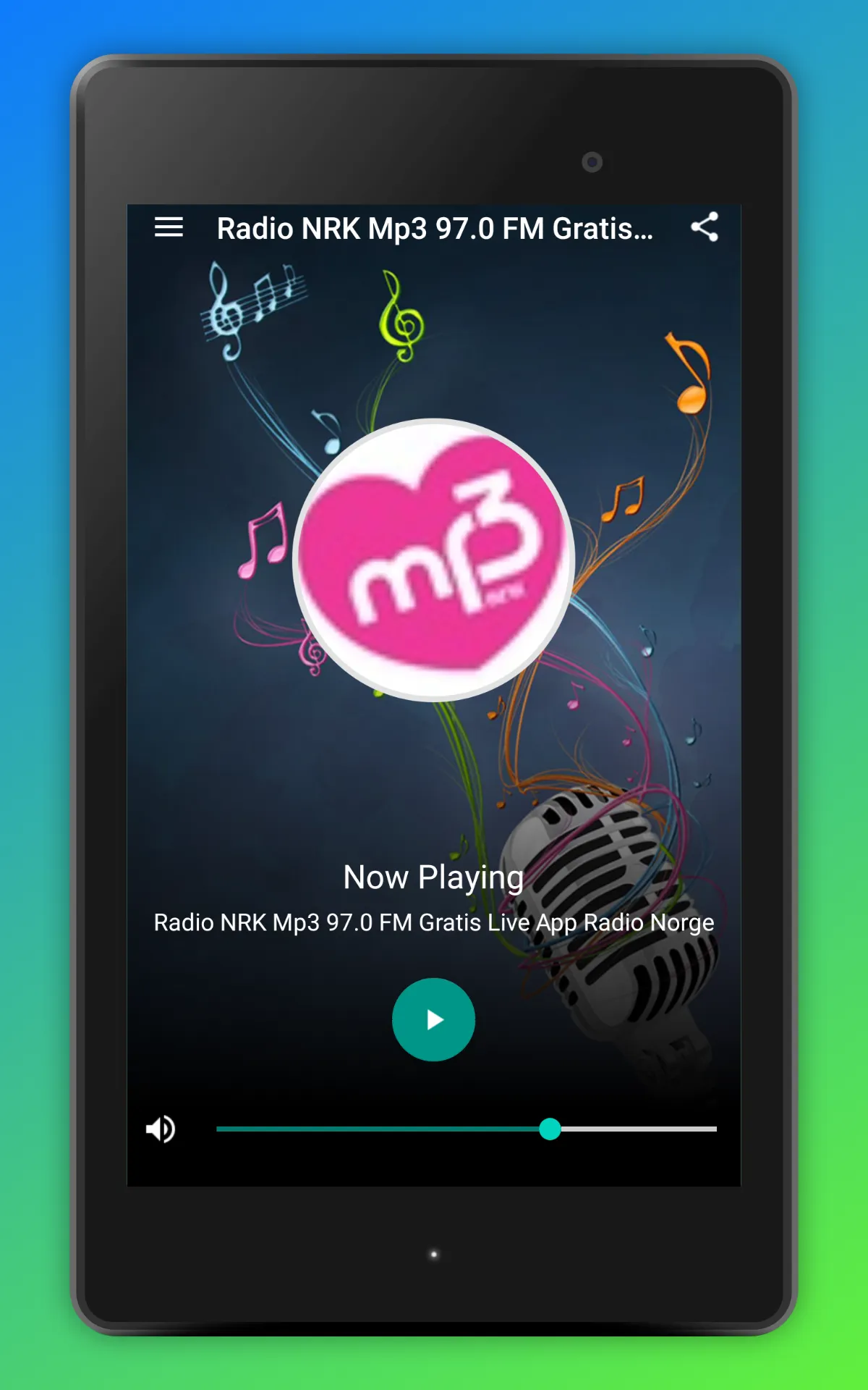 Radio NRK Mp3 Norge App Online | Indus Appstore | Screenshot