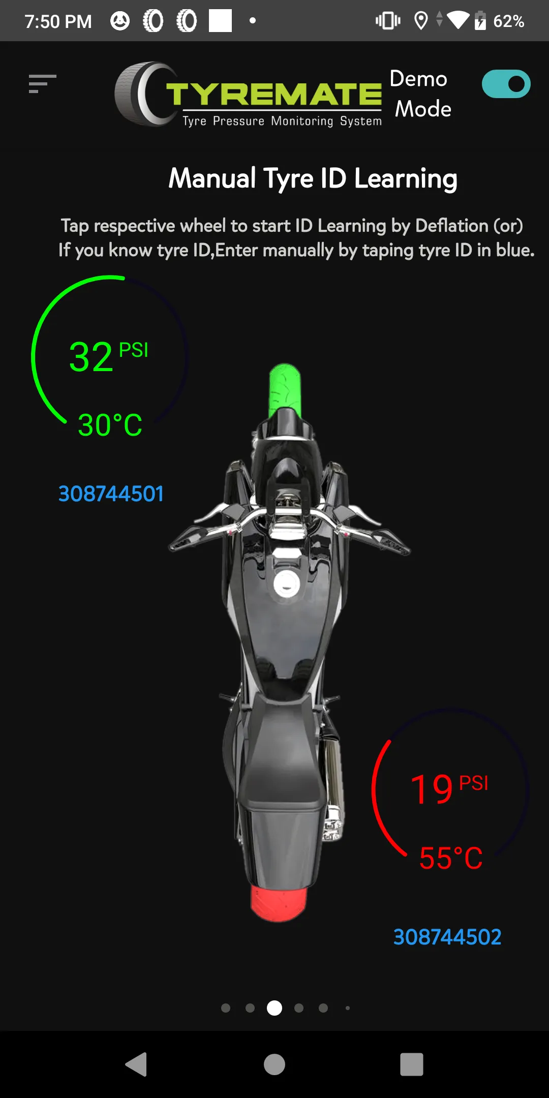 Tyremate TPMS for 2 wheelers | Indus Appstore | Screenshot