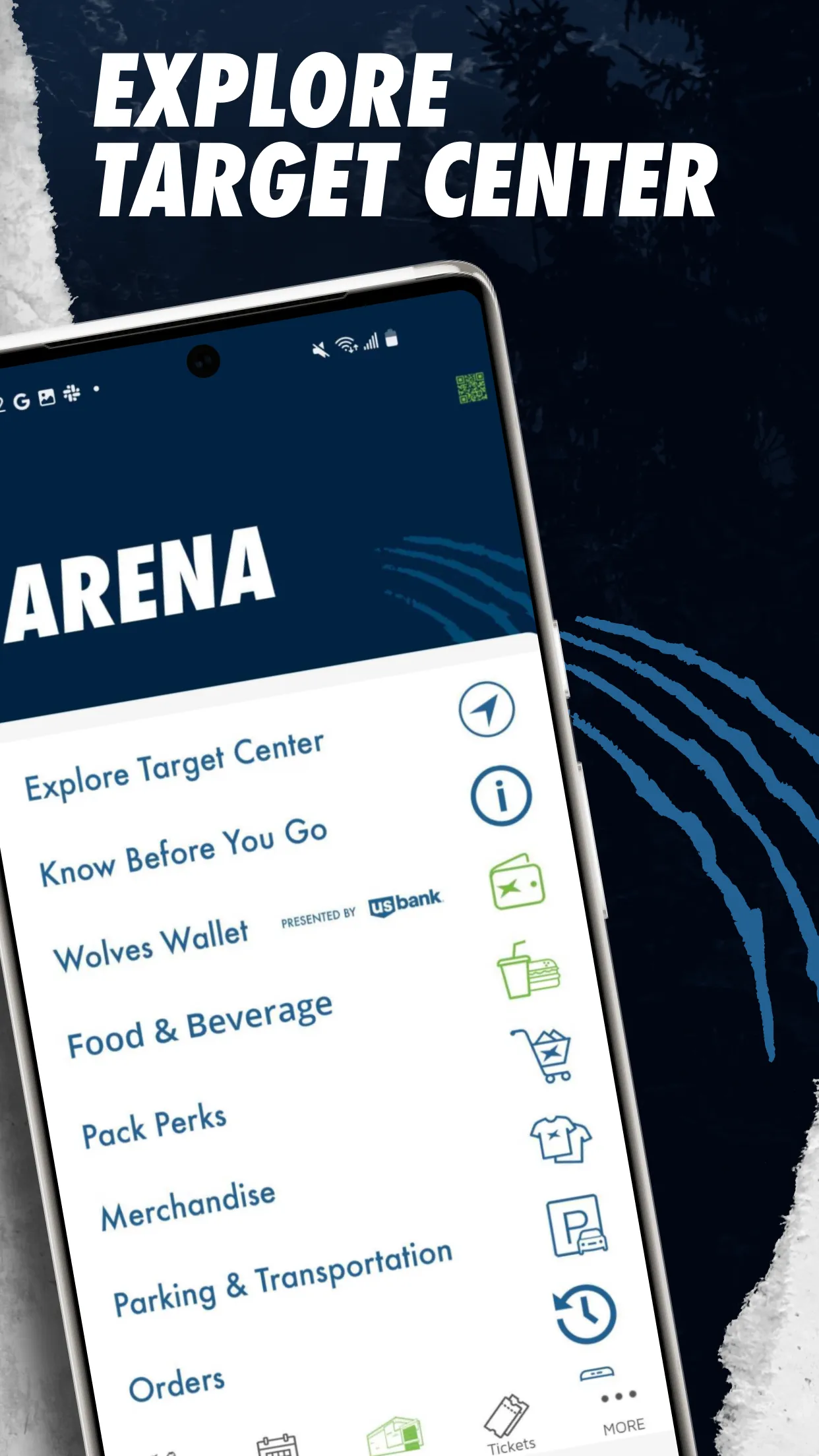 Timberwolves + Target Center | Indus Appstore | Screenshot