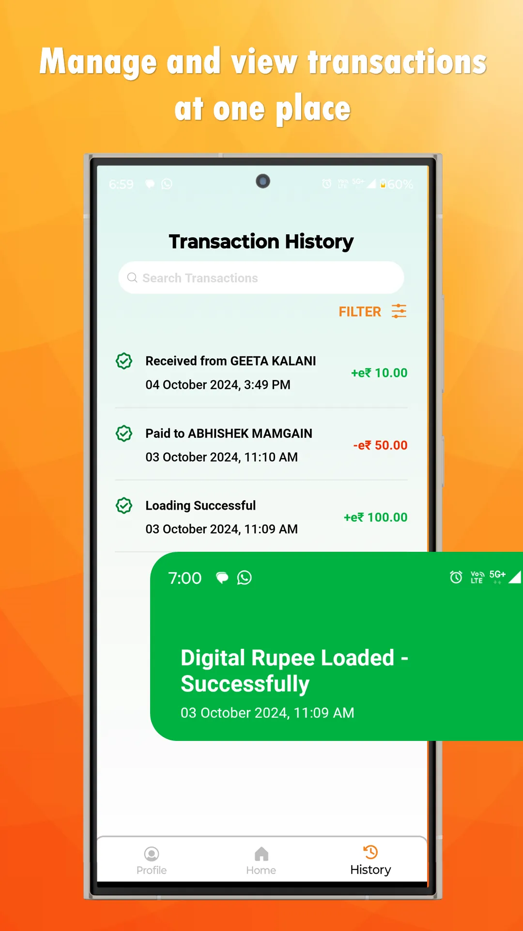IDBI eRupee | Indus Appstore | Screenshot