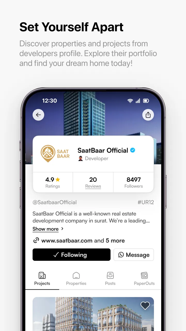 Property buy sell: SaatBaar | Indus Appstore | Screenshot