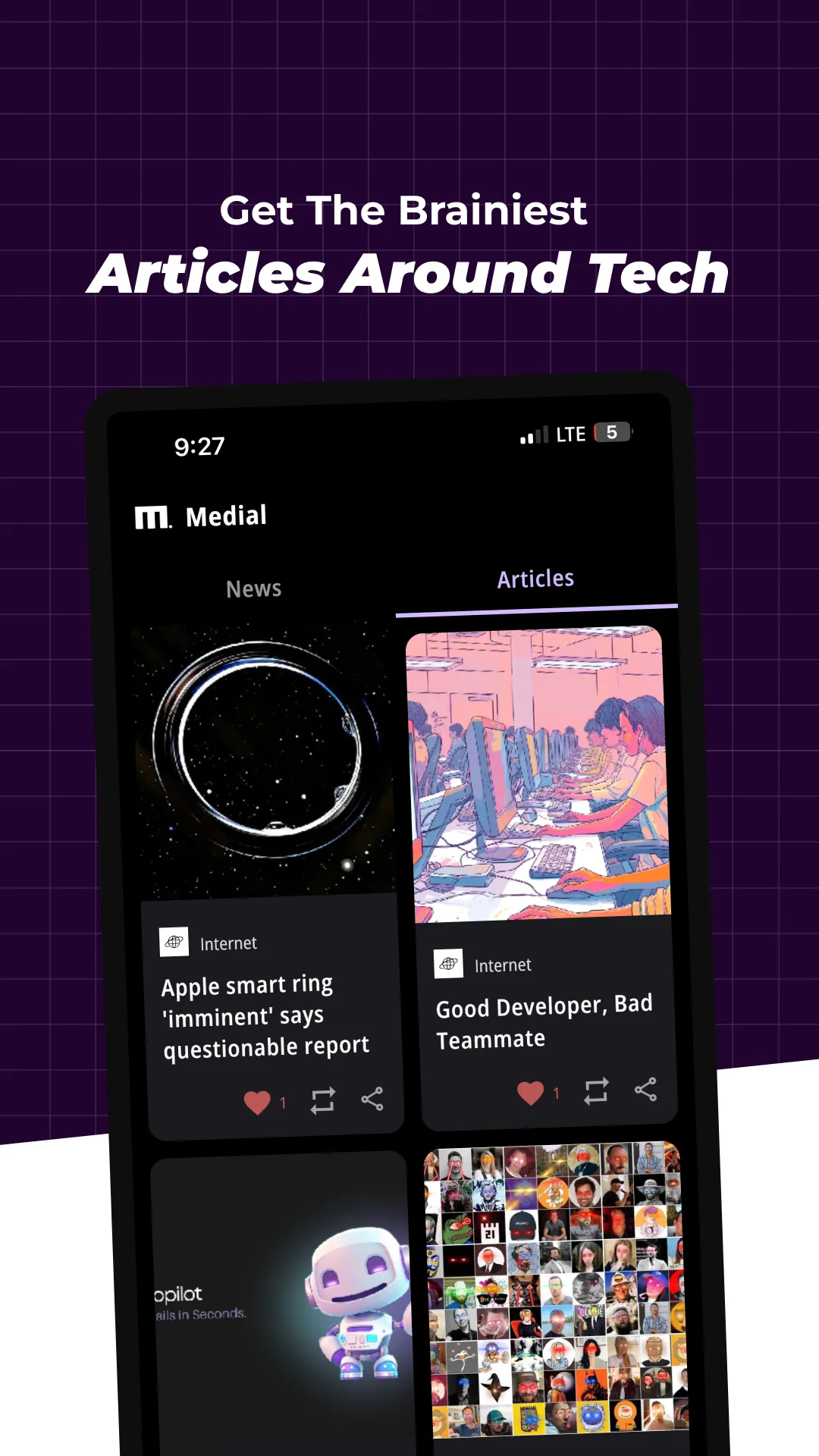 Medial - Startup News and Tech | Indus Appstore | Screenshot