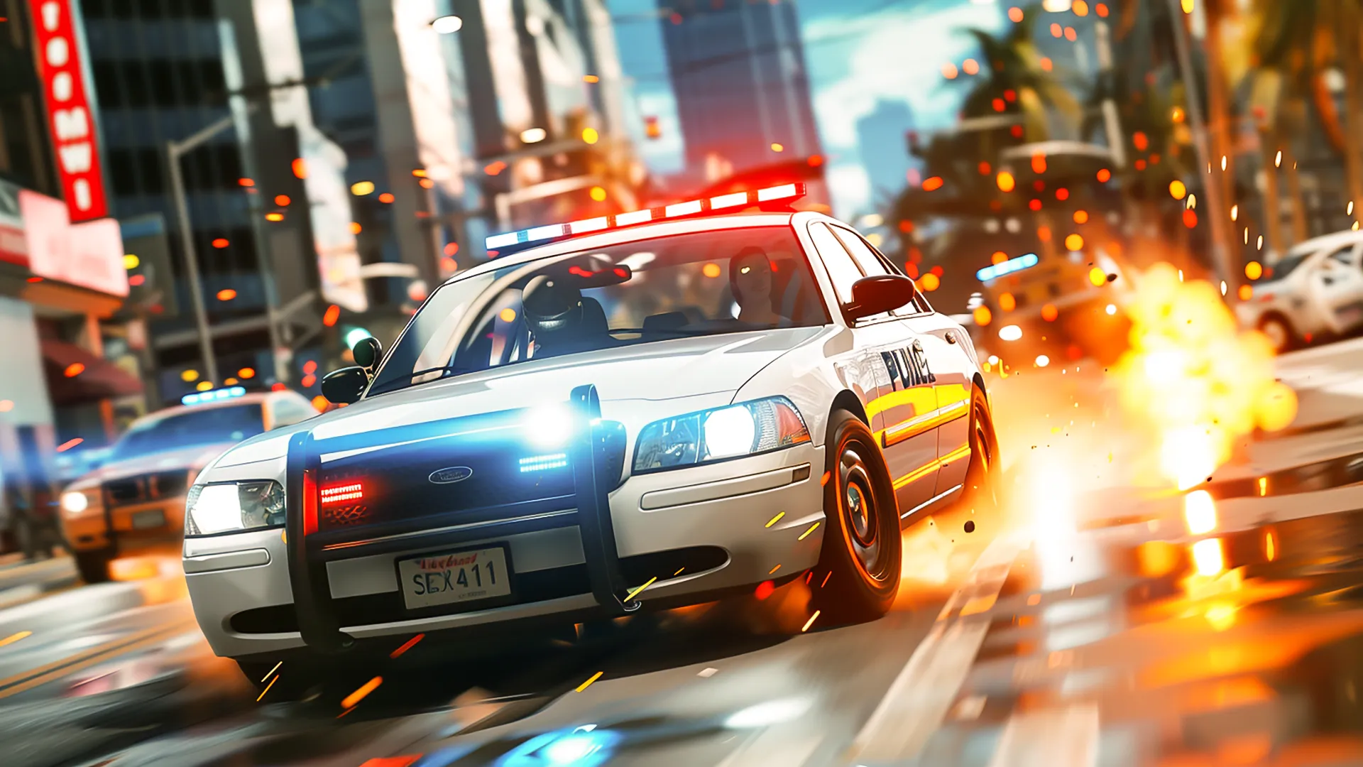 US Police Game: Car Chase Game | Indus Appstore | Screenshot