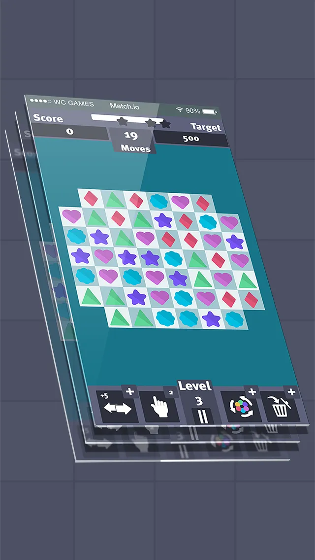 Match 3 - Move It | Indus Appstore | Screenshot