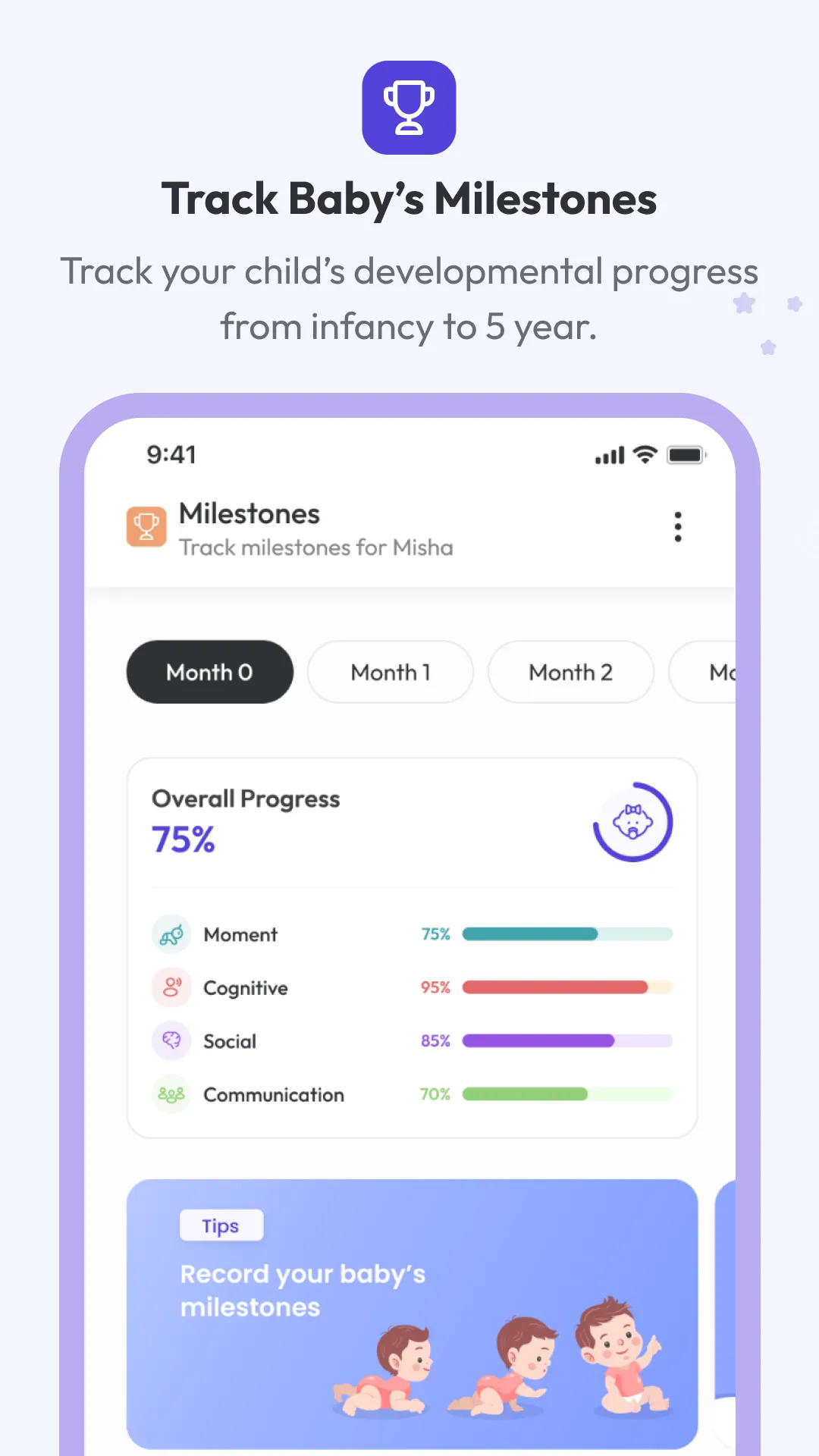 Baby Growth & Health Tracker | Indus Appstore | Screenshot