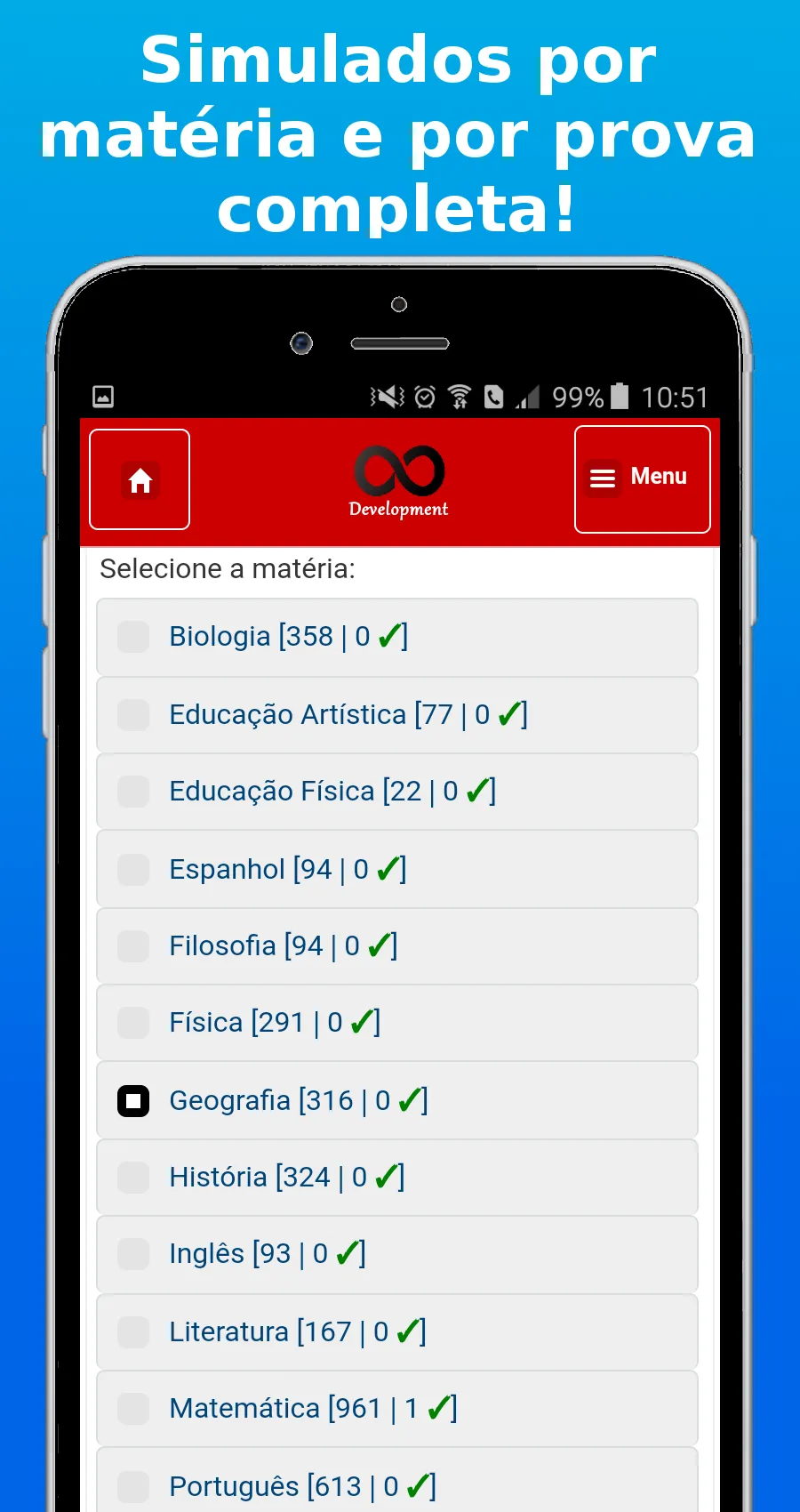 Prepara: Encceja Simulado 2025 | Indus Appstore | Screenshot