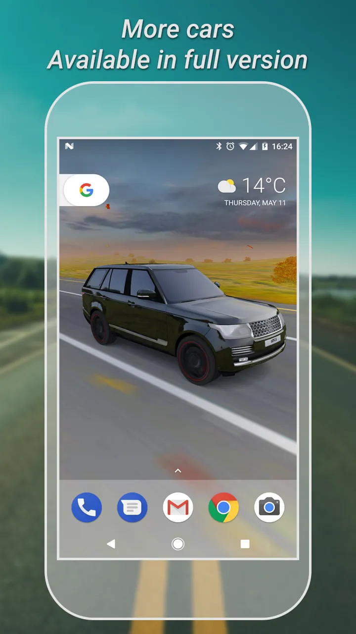 3D Car Live Wallpaper Lite | Indus Appstore | Screenshot