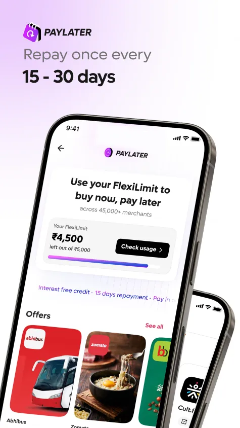 LazyPay: Loan App & Pay Later | Indus Appstore | Screenshot