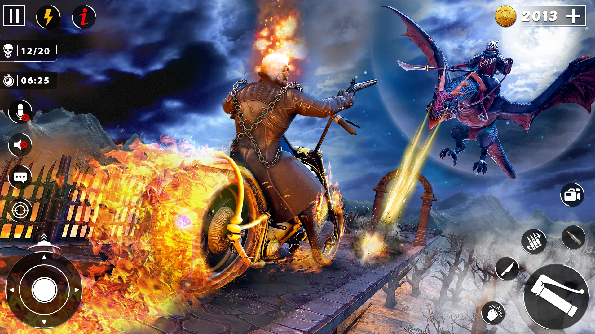 Ghost Rider 3D - Ghost Game | Indus Appstore | Screenshot