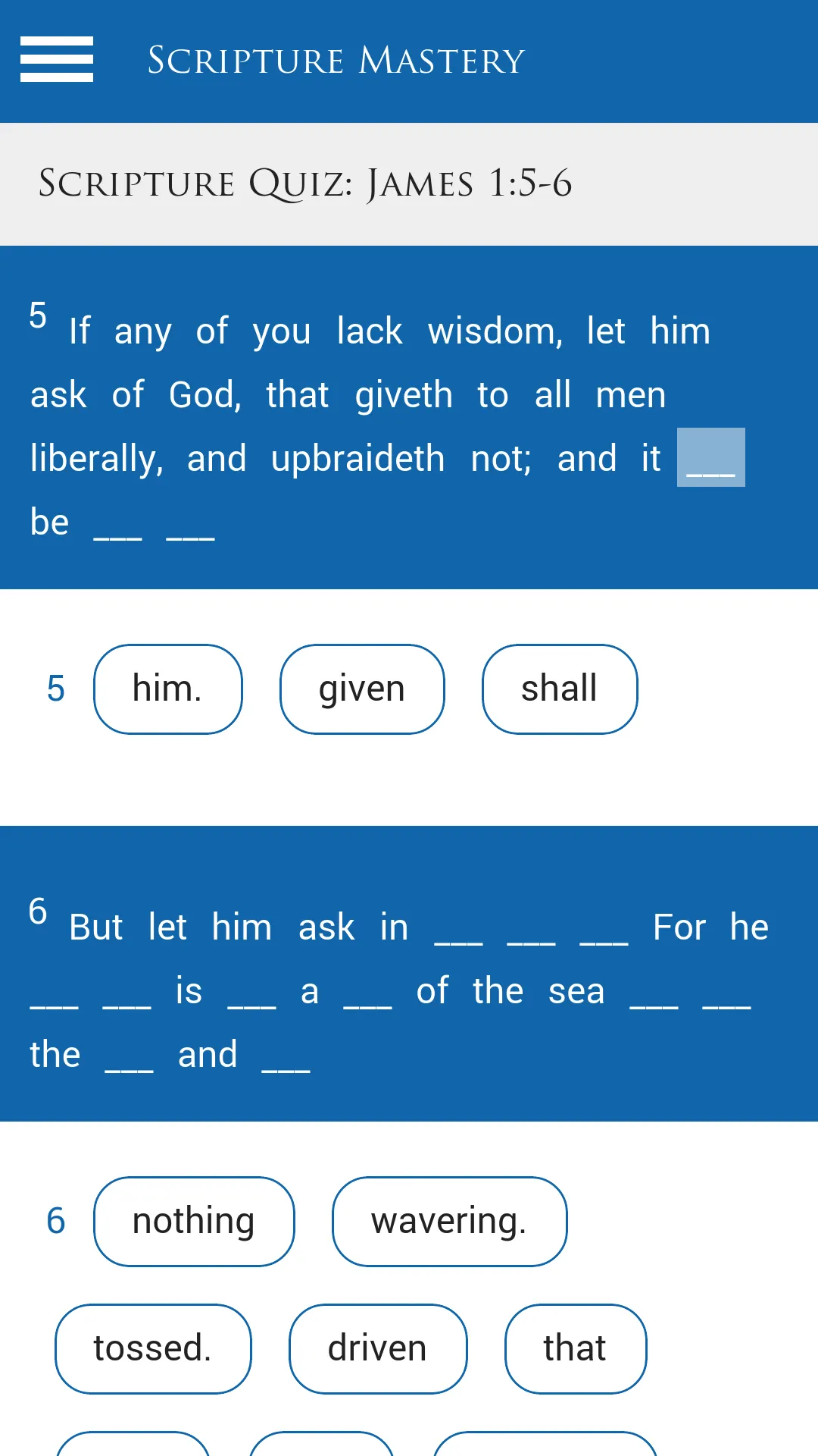 LDS Scripture Mastery | Indus Appstore | Screenshot