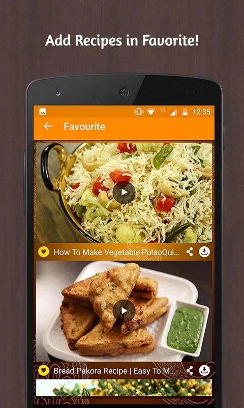 Rajshri Food | Indus Appstore | Screenshot