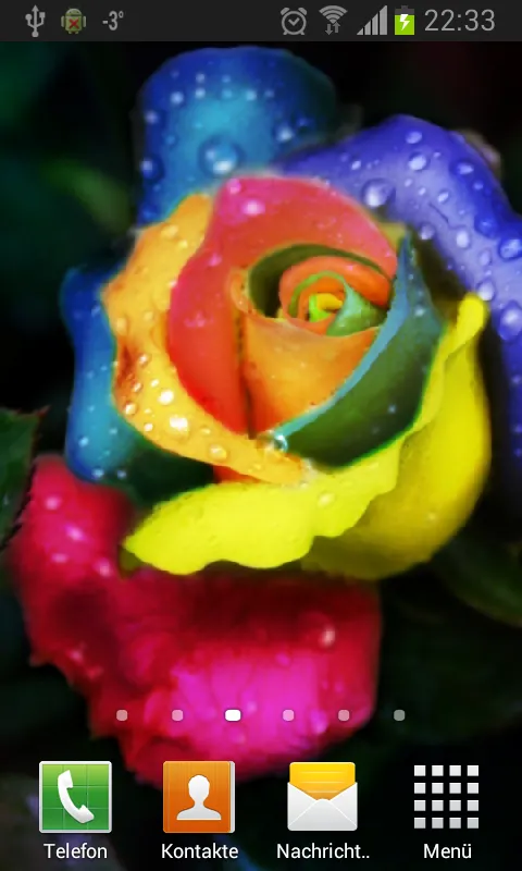 Happy Roses Live Wallpaper | Indus Appstore | Screenshot