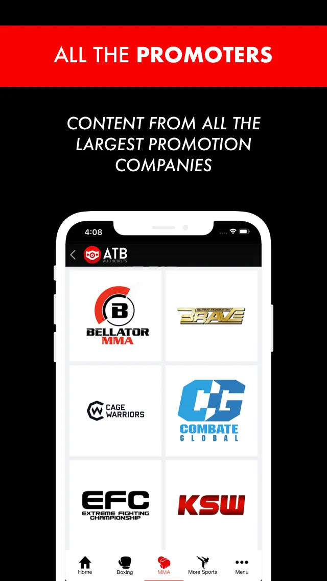 ATB: Combat Sports News | Indus Appstore | Screenshot