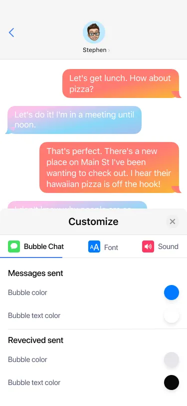 AI Messages OS 17 - Messenger | Indus Appstore | Screenshot