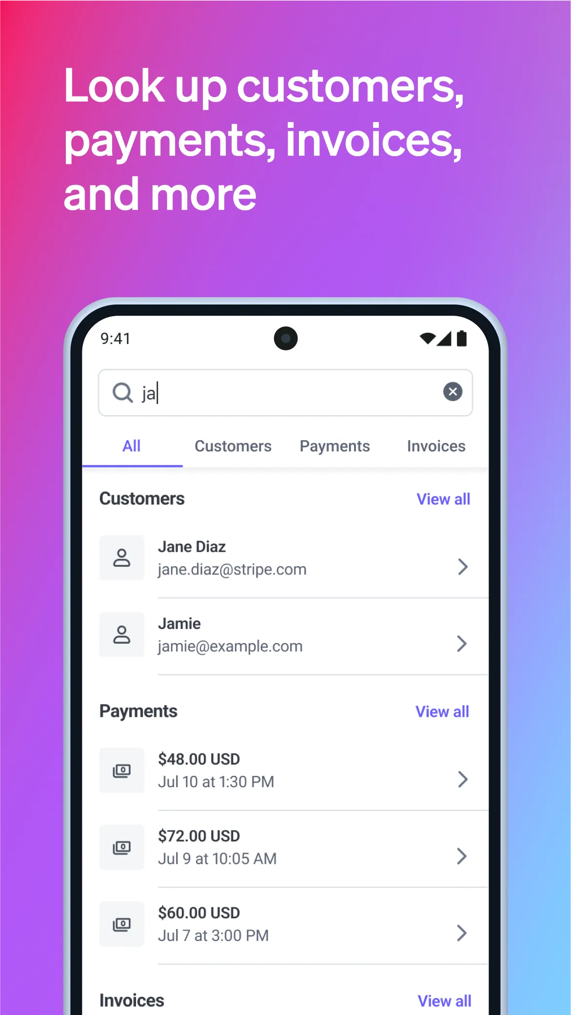 Stripe Dashboard | Indus Appstore | Screenshot